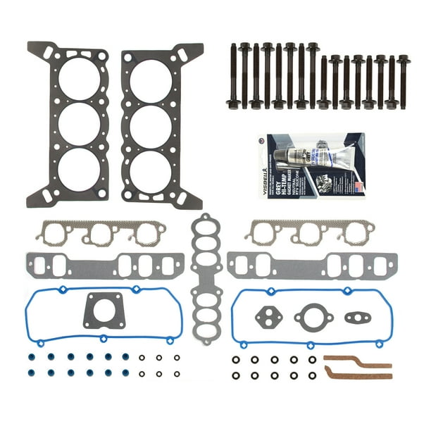 94-95 3.8L Ford Thunderbird Cougar Head Gasket Set Head Bolts VIN 4 94-95 3.8L Ford Thunderbird Cougar Head Gasket Set Head Bolts VIN 4